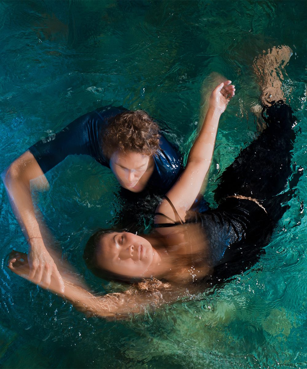 Watsu (Water Healing) at Fivelements Retreat Bali, shot by Djuna Ivereigh copy