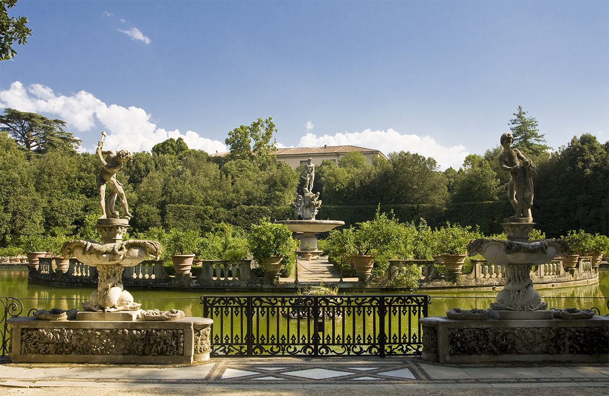 The famous Boboli gardens in Florence, By trevorb