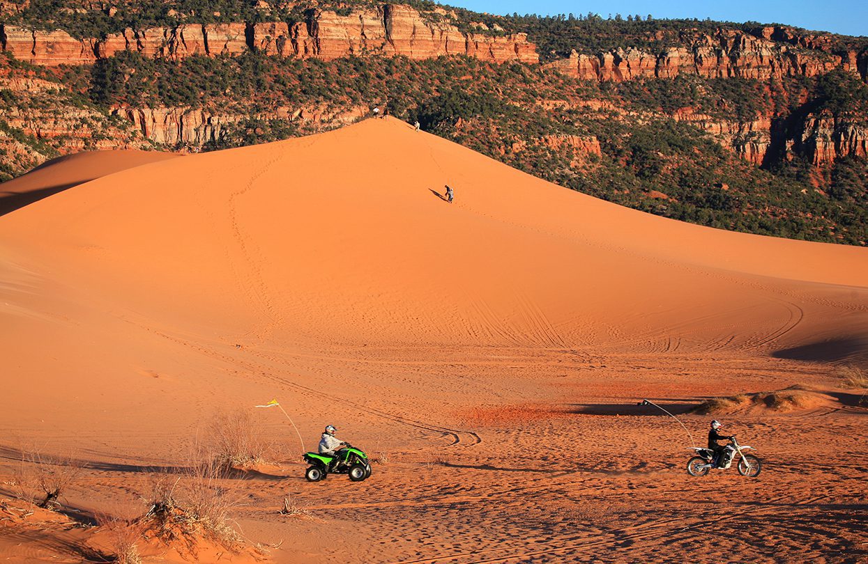 Activities at Coral Pink Sand Dunes State Park, by Steve Greenwood