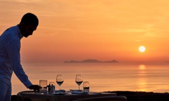 Gorgeous view from Canves Oia Epitome, image by Christos Drazos