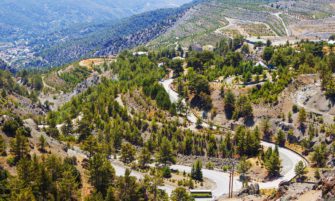 The Troodos Mountains are known for vineyards, monasteries and stunning views, image by Myroslava Bozhko