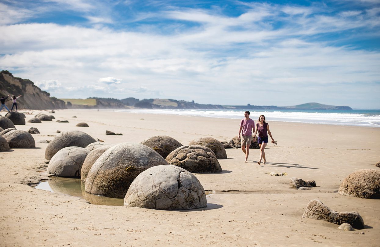 Moeraki, Otago, image by Miles Holden, Tourism New Zealand