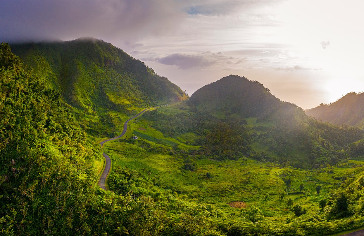 The hike up to Cold Soufriere in Dominica, the nation that is famous for being one of the wildest, most undiscovered places in all of the Caribbean, image by Dominica Tourism Authority